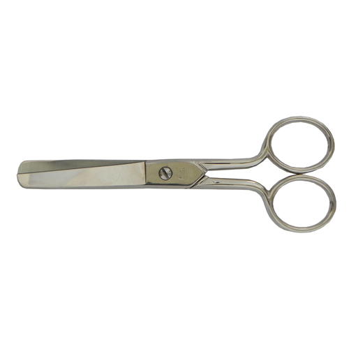 [C36/4] Foarfecă Nichelată cu Vârf Rotund 12,7 cm (5") - Made in Italy (FENNEK)