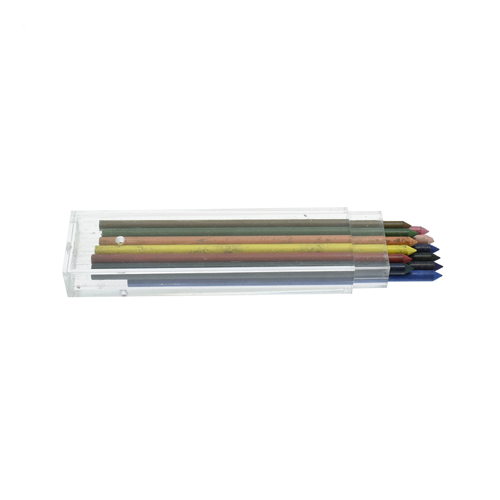[B318/7] Schneiderkreide-Minen 90x3,2mm - Verschiedene Farben (12 Minen)