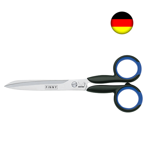 [C770/6] 772815 Finny Profi KRETZER | Ciseaux en Acier Inoxydable – 15 cm (6"), Coupe Professionnelle, Usage Universel