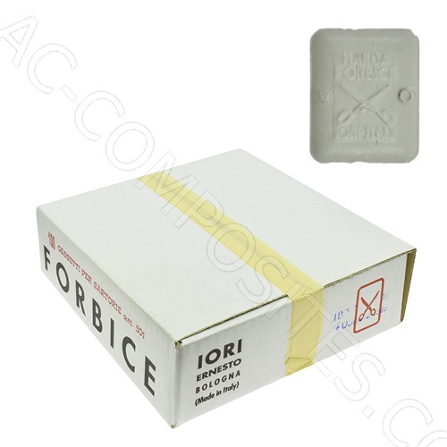 [B122] Giz de Argila - BRANCAS - "FORBICE" (100 unid) (Made in Italy)
