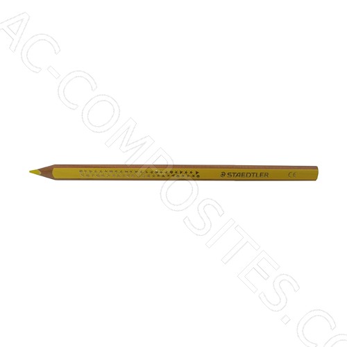 [B345/2] Jumbo Coloured Pencil, YELLOW (12 Pcs/Box) # 1284-1