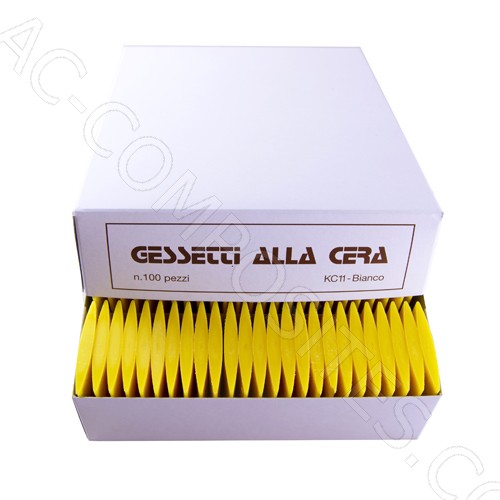 [B135/1] Giz de Cera para Alfaiate - AMARELO - (100 unid.) - Made in Italy