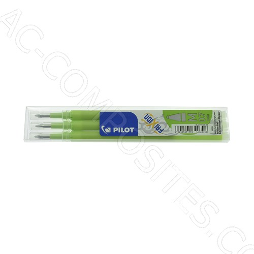 [B347/3] REFILL PILOT FRIXION 0,7 VERDE CHIARO (3 PZ)