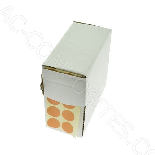 [B181/3] Defect Identification Sticker Ø 1,5 cm - ARANGE  (3000 Pcs)