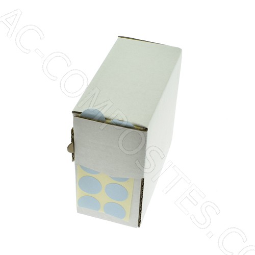 [B181/5] Defect Identification Sticker Ø 1,5 cm - LIGHT BLUE (3000 Pcs)