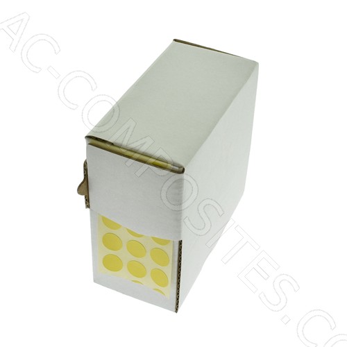 [B187/4] Defect Identification Sticker Ø 1 cm - YELLOW (5000 Pcs)