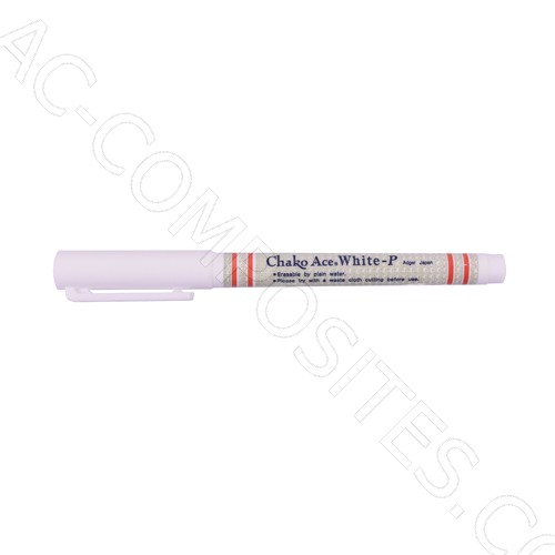 [B188/B] Marqueur Blanc Hydrosoluble ADGER # White-P (Made in Japan)