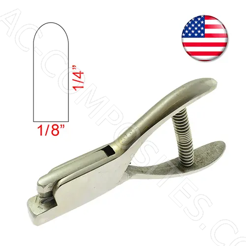 [B20] 1/8"x1/4" Notching Punch # 45N