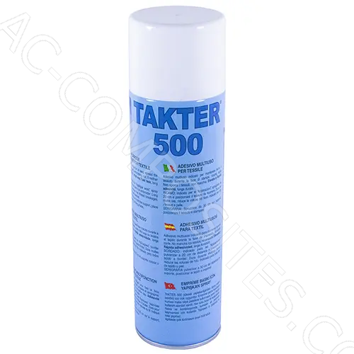 [B381] TAKTER 500 | Adhésif Temporaire Spray pour Broderie (500 ml)