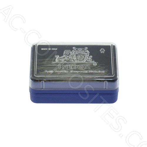 [B5/7F] SPILLI ACCIAIO LUCIDO MM.32X0,6 GR.25