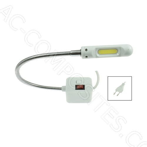 [279] Magnetic LED Light with European Plug for Sewing Machines # DS-1K