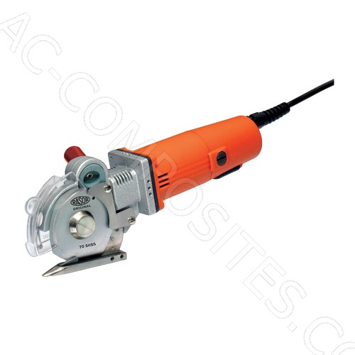 [E34] TAGLIERINA ELETTRICA MONOFASE 220V LAMA 4 LATI Ø 70 mm OPTIMA 702 RASOR