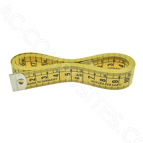 [B74] Maßband cm/cm, 18 mm x 150 cm (60") - Polyfaser # 79302