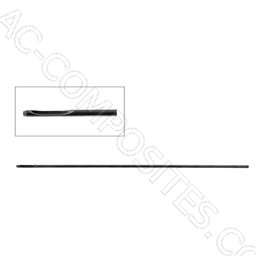 Ø 3,2mm (1/8") Hollow Bit (Closed End Bit) for 8" Cloth Drills # DNH4