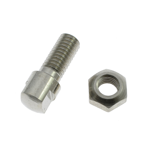 [C40/6-R] Ersatzschraubenset für Vernickelte Trimmerschere 15,2 cm (6'') - Made in Italy (FENNEK)