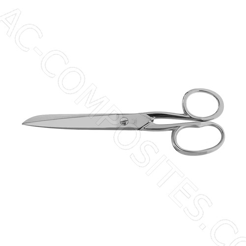 [C23/7,5] Vernickelte Nähschere 19 cm (7,5") - Made in Italy (FENNEK)