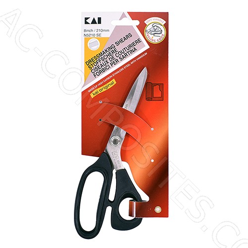 [C41/SE] N5210SE KAI | 8" (210mm) Dressmaking Shears, Micro Serrated