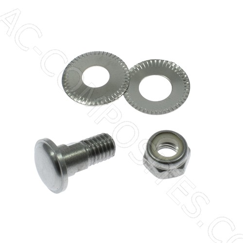 [C45/5-R] PERNO CENTRALE INOX PER 5135-5165 # 5000SS