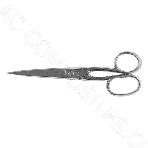 [C76] Footwear Trimming Scissors 18cm (7") - Made in Italy (FENNEK )