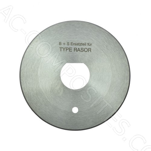 [5/9M] Round Blade Ø 86 mm (Outer), Ø 22 mm (Inner) for Rotary Cutting Machines (Made in Germany)