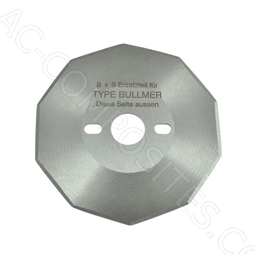 [5/B604] 10-Sided Ø 59 mm Blade BULLMER 604 (Made in Germany)