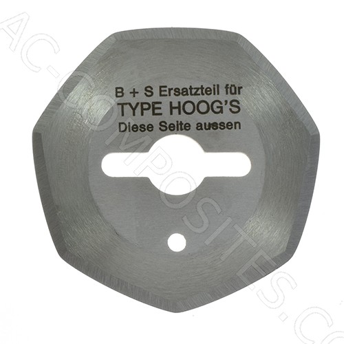 [5/HF7] 7-Bogen Messer Ø 50 mm HOOGS FAVORIT, PICCOLO, LILIPUT (Made in Germany)
