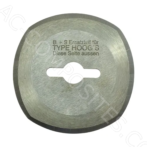 [5/HJ4] 4-Bogen Messer Ø 60 mm (Außen), Ø 10 mm (Innen) HOOGS JAG, JAK, GOLIATH (Made in Germany)