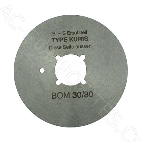 [5/K80T] Round Blade HSS Ø 80 mm (Outer), Ø 22 mm (Inner) KURIS 30, 80 # 41739 (Made in Germany)