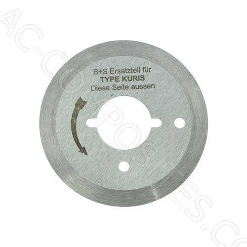 [5/KN] Lame Ronde Ø 50 mm pour Machines de Découpe Rotatives KURIS NOVITA, MAIMIN, SUPRENA # 15780 (M702) - Made in Germany