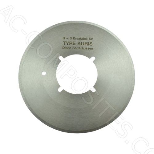 [5/KRH10] Round Blade Ø 100mm KURIS MOD. KRH.10 (Made in Germany)