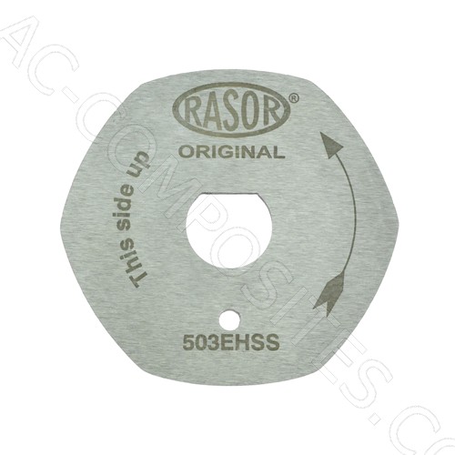 [5/LA503EHS] 6-Sided Ø 50mm, HSS Blade RASOR DS503, FP503 # 503EHSS (Genuine)