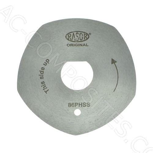 [5/LA86PHS] 5-Sided Ø 86mm, HSS Blade RASOR # 86PHSS (Genuine)