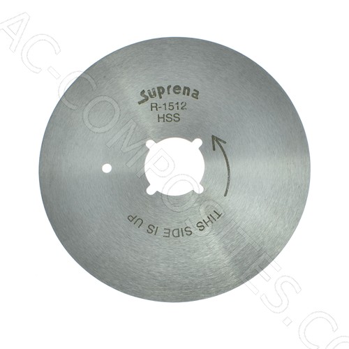 [5/R1512HS] Ø100x22mm (4") HSS Round Knife SUPRENA CR-100A # R1512 (Made in Germany)