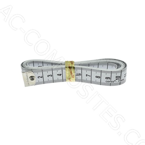 [B79] Tape Measure cm/cm, 18mm x 150cm (60") - Fiberglass # 69102