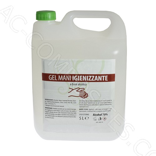 [18025] Gel Mani Igienizzante a Base Alcolica 5000 ml