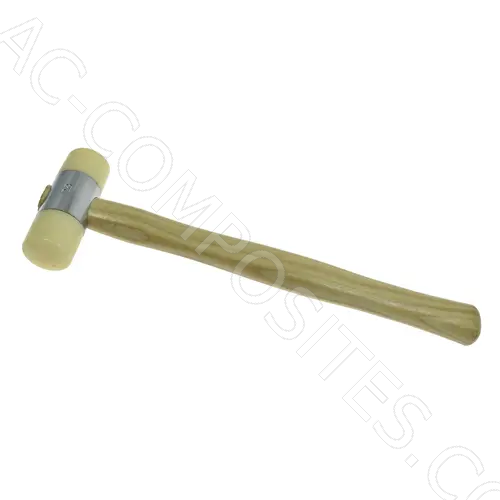 Mallet with Poliyurethane Head - Wooden Handle