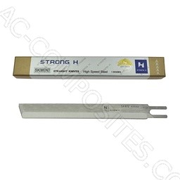 5" AAAAA Narrow Blade HSS for Straight Knife Cutting Machines KM KS-EU # U-191 - STRONG H