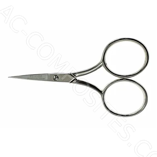 [C22/3.5] Ножницы для Вышивания 8,9 см (3-1/2"), Широкое Кольцо - Made in Italy (FENNEK)