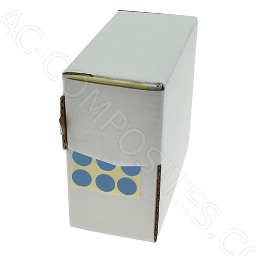 [B187/12] Defect Identification Sticker Ø 1 cm - BLUE (5000 Pcs)