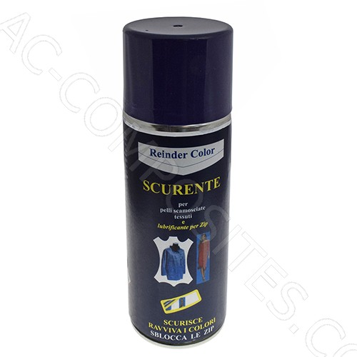 [B2852] REINDER Color Spray, Oscurecedor para Pieles de Ante, Telas - 200 ml (Made in Italy)