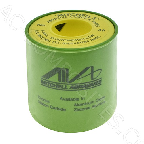 [80/49] 49 Abrasive Cord - Ø 2.08mm (0.082″), 120 Aluminum Oxide Grit (MITCHELL'S)