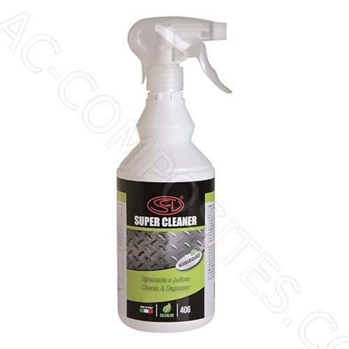 [B2850] SUPER CLEANER | Détergent Rapide - Élimine Huile, Graisse, Boue 750 ml - Made in Italy