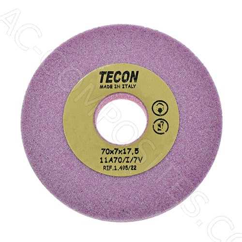 [27298/C] Gring Wheel, Pink 70x7x17.5mm without Compass TECON # MOL. ROS. 70X7X17,5