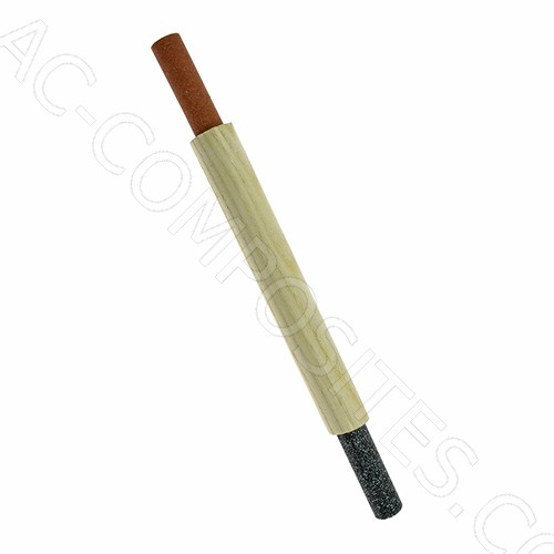 [27304] De-Burring and Grinding Stone Stick for Leather Skiving Bell Knife