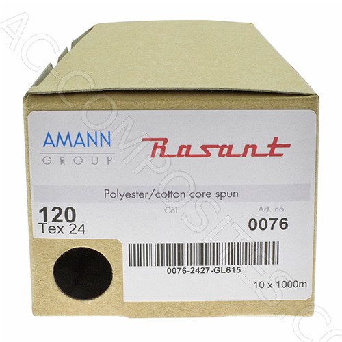 [A-0076] 0076 Amann | Rasant 120 Näh- und Quiltgarn, 1000m (10 Kegel)