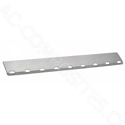 Perforated Steel Ruler for Leatherwork, Width 50mm