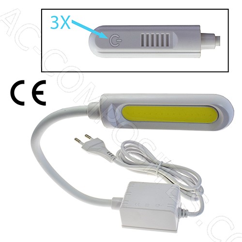 [279/1] Magnetic LED Light with European Plug for Sewing Machines