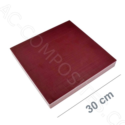 [P120/B] Tábua de Corte Profissional para Couro – 30x30 cm (12" x 12")