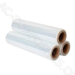 Transparent Low-Density Polyethylene (LLDPE) Stretch Wrap – 300m Rolls for Pallet Wrapping