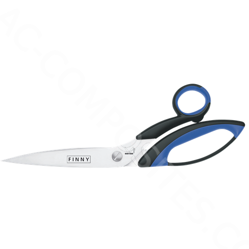 [C770/10] 772025 Finny Profi KRETZER | Tesoura de Aço Inoxidável – 25 cm (10"), Corte Profissional, Uso Universal